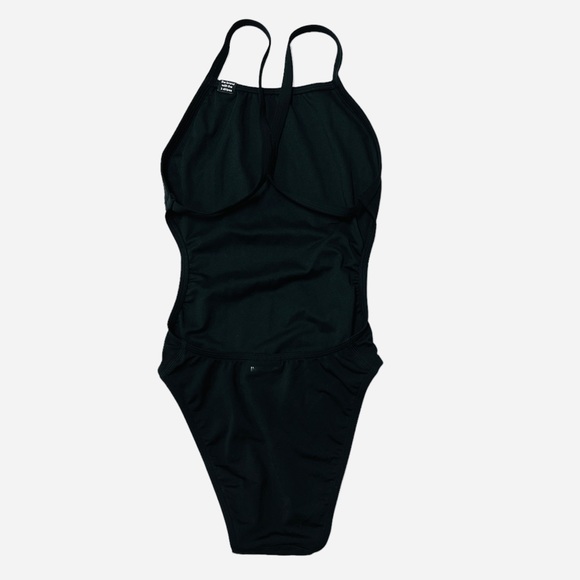 Adidas Infinitex Solid C Back One Piece Swimsuit Black Womens Size 22(2XS) - Picture 5 of 10
